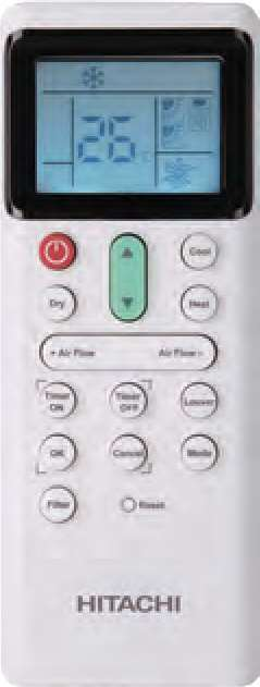 Hitachi Wireless Remote Controller